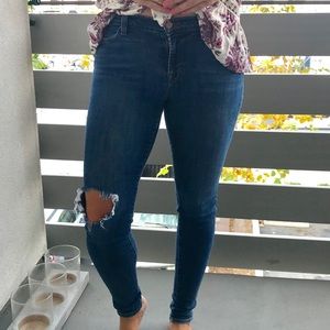 J Brand super skinny jean - Indigo wash